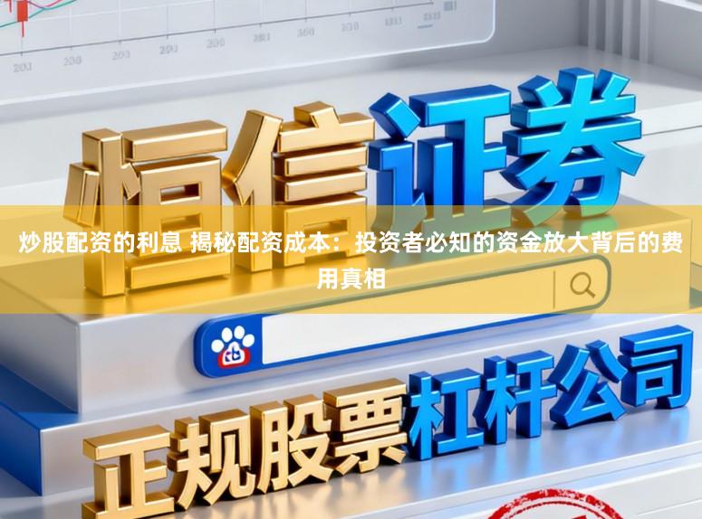 炒股配资的利息 揭秘配资成本：投资者必知的资金放大背后的费用真相